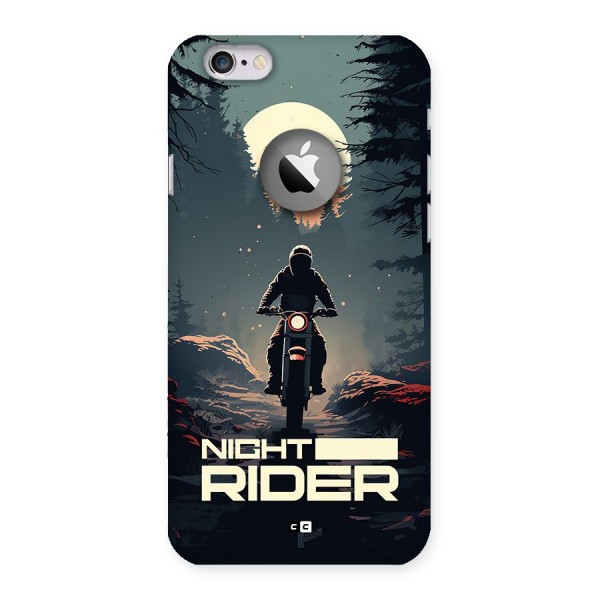 Night Rider Back Case for iPhone 6 Logo Cut