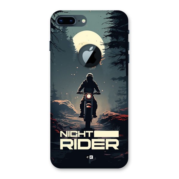 Night Rider Back Case for iPhone 7 Plus Logo Cut