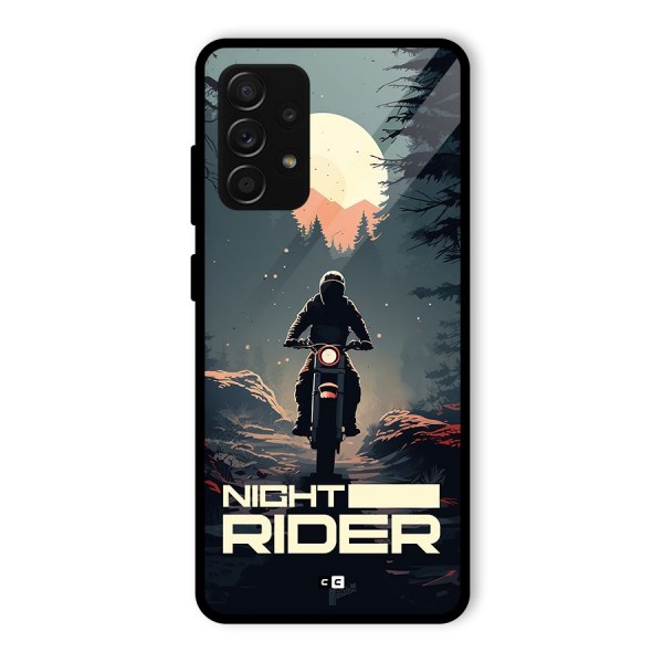 Night Rider Glass Back Case for Galaxy A53 5G