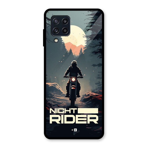 Night Rider Glass Back Case for Galaxy M32