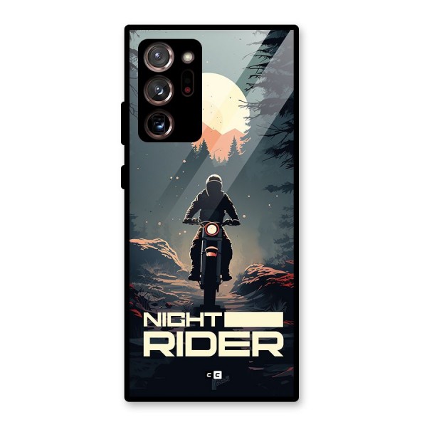 Night Rider Glass Back Case for Galaxy Note 20 Ultra 5G