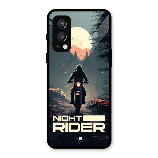 Night Rider Glass Back Case for OnePlus Nord 2 5G