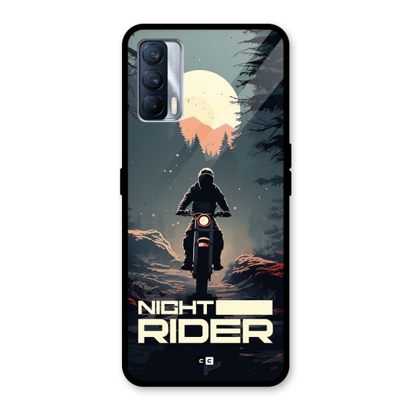 Night Rider Glass Back Case for Realme X7