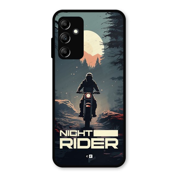Night Rider Metal Back Case for Galaxy A14 5G