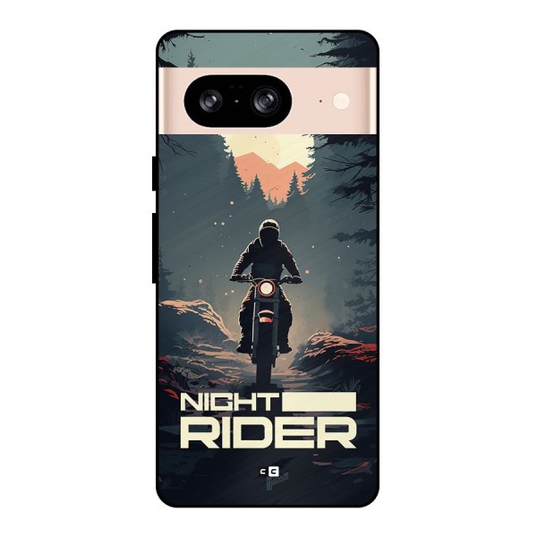 Night Rider Metal Back Case for Google Pixel 8