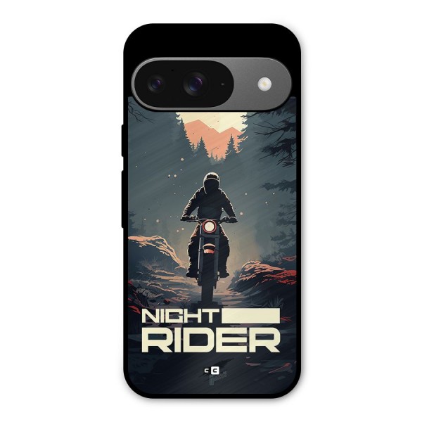 Night Rider Metal Back Case for Google Pixel 9