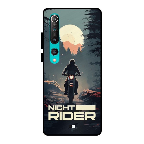 Night Rider Metal Back Case for Mi 10