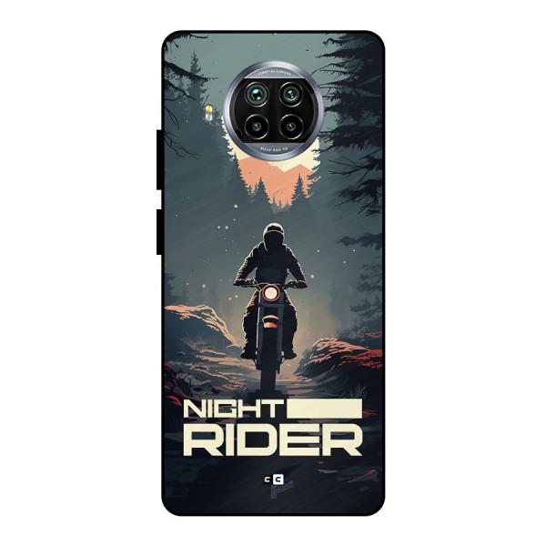 Night Rider Metal Back Case for Mi 10i