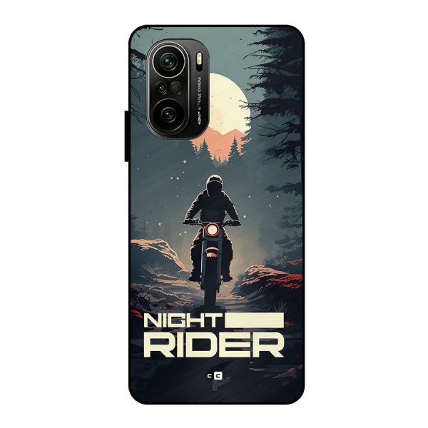 Night Rider Metal Back Case for Mi 11X Pro