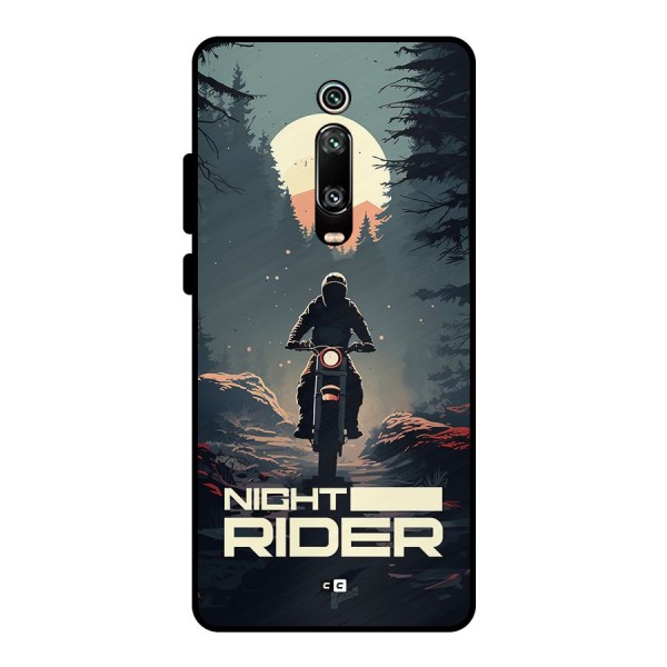 Night Rider Metal Back Case for Redmi K20 Pro