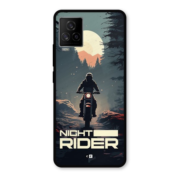 Night Rider Metal Back Case for iQOO 7 Legend 5G