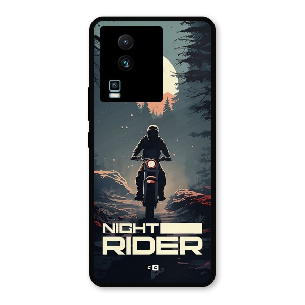 Night Rider Metal Back Case for iQOO Neo 7 Pro