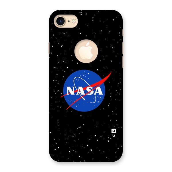 Night Sky NASA Back Case for iPhone 7 Logo Cut