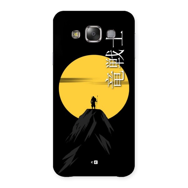 Night Warrior Back Case for Galaxy E7