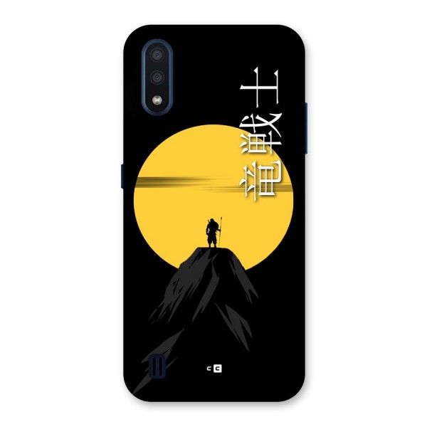 Night Warrior Back Case for Galaxy M01