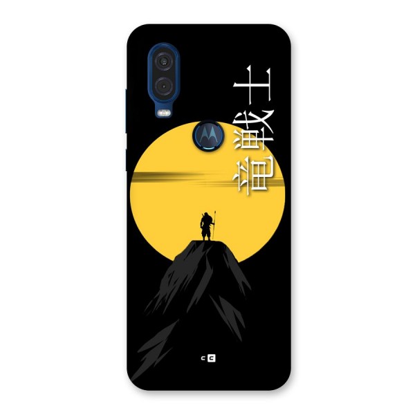 Night Warrior Back Case for Motorola One Vision