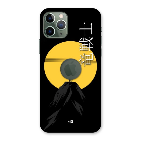 Night Warrior Back Case for iPhone 11 Pro Logo Cut
