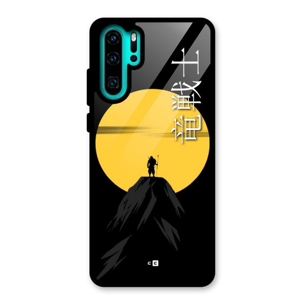 Night Warrior Glass Back Case for Huawei P30 Pro
