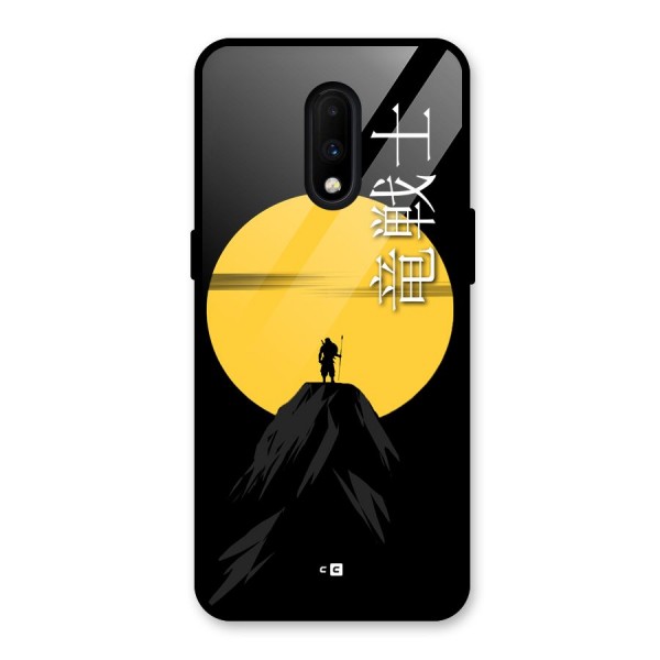 Night Warrior Glass Back Case for OnePlus 7