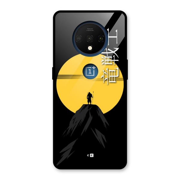 Night Warrior Glass Back Case for OnePlus 7T