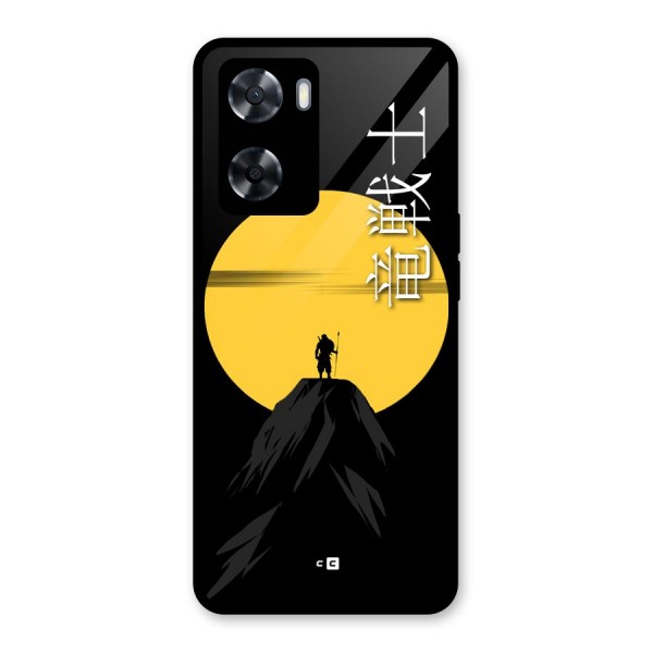 Night Warrior Glass Back Case for Oppo A57 2022
