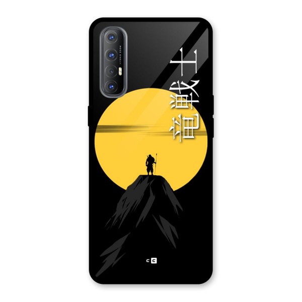 Night Warrior Glass Back Case for Oppo Reno3 Pro