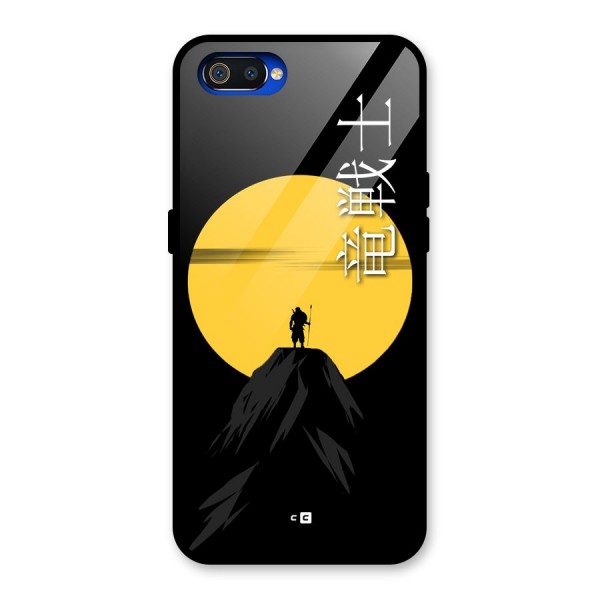 Night Warrior Glass Back Case for Realme C2
