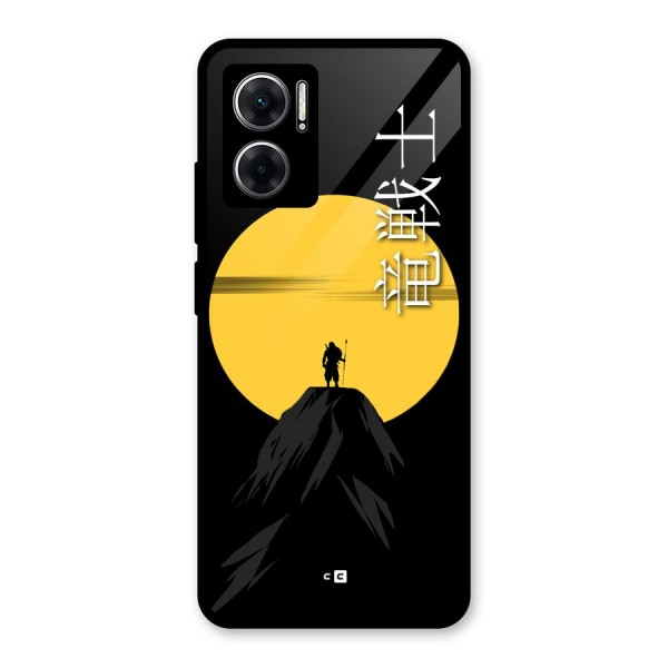 Night Warrior Glass Back Case for Redmi 11 Prime 5G