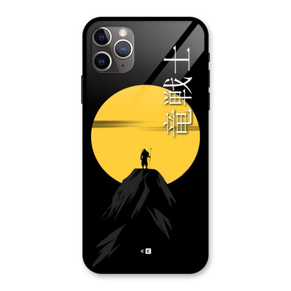Night Warrior Glass Back Case for iPhone 11 Pro Max