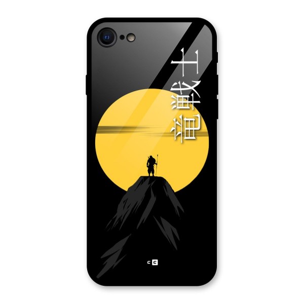 Night Warrior Glass Back Case for iPhone SE 2022