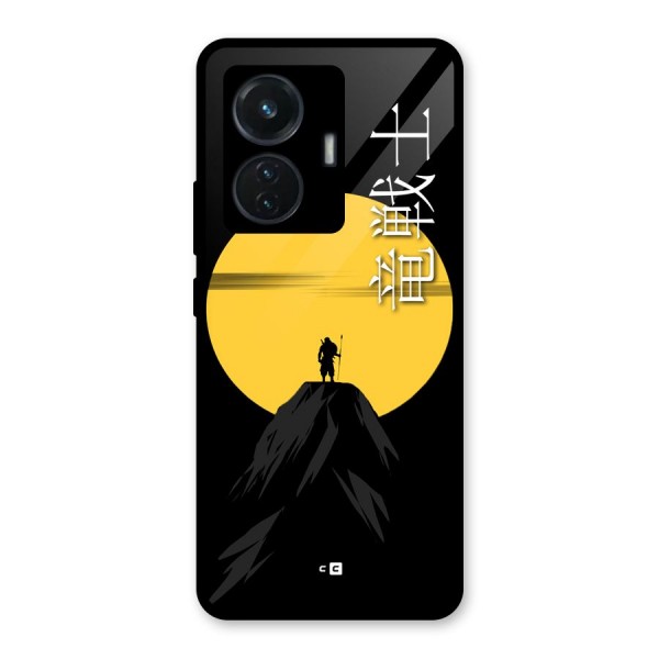 Night Warrior Glass Back Case for iQOO Z6 44W