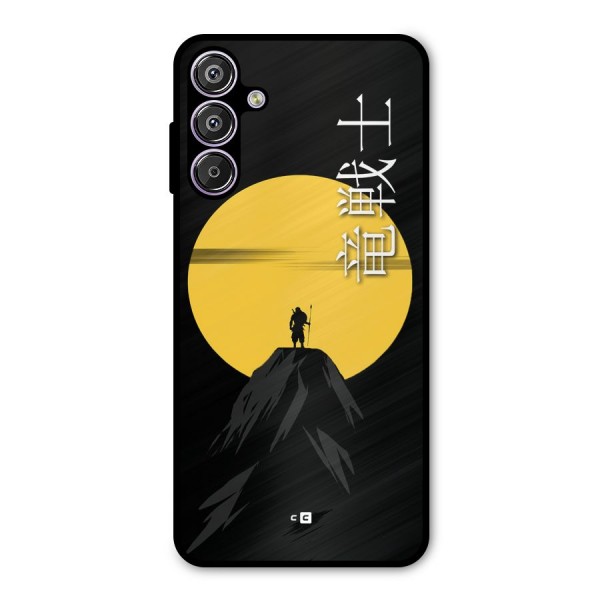Night Warrior Metal Back Case for Galaxy F15
