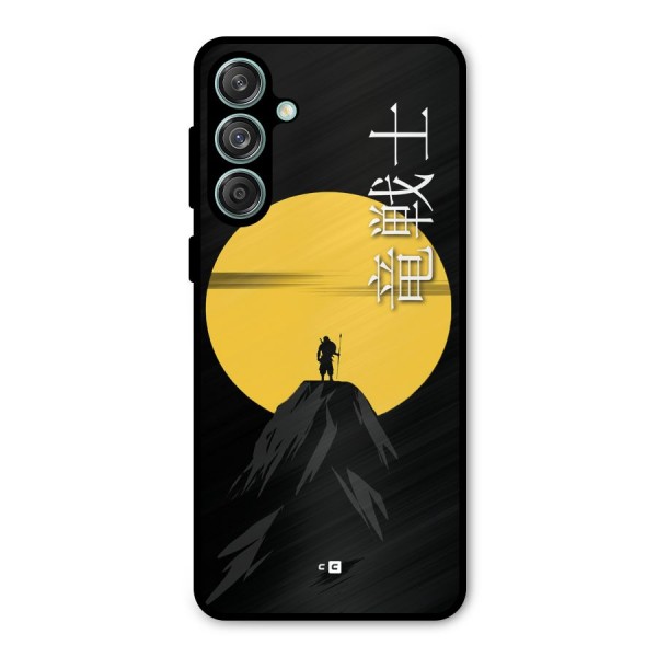 Night Warrior Metal Back Case for Galaxy M55 5G
