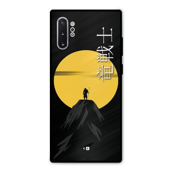 Night Warrior Metal Back Case for Galaxy Note 10 Plus