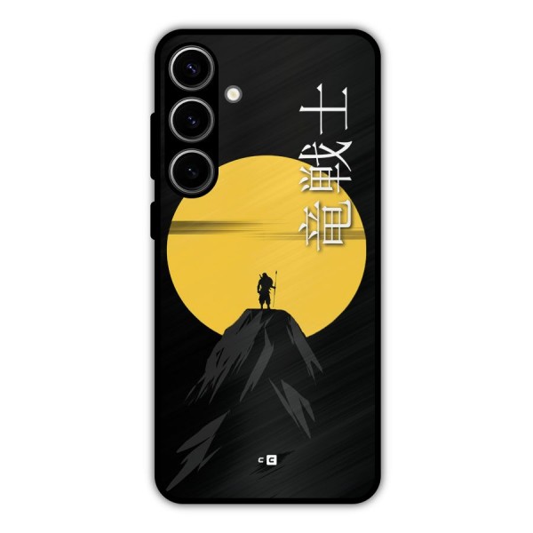 Night Warrior Metal Back Case for Galaxy S24 Plus