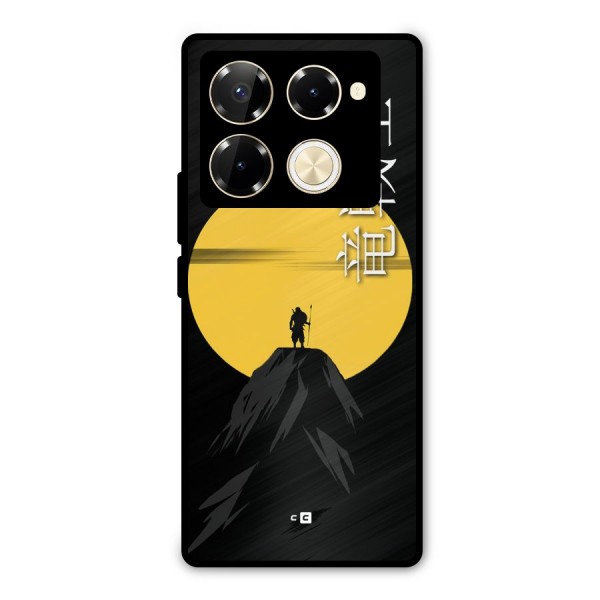 Night Warrior Metal Back Case for Infinix Note 40 Pro Plus
