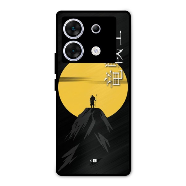 Night Warrior Metal Back Case for Infinix Zero 30 5G