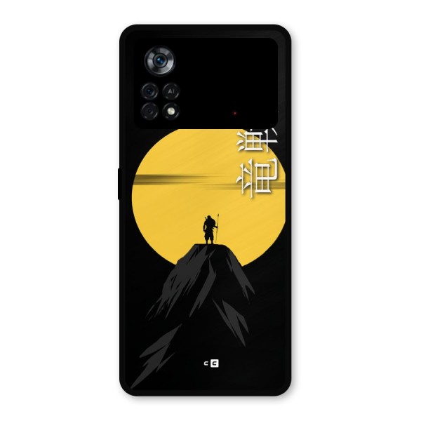 Night Warrior Metal Back Case for Poco X4 Pro 5G