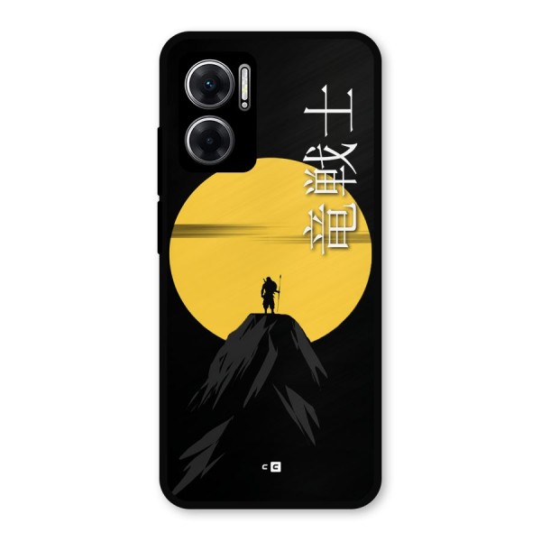 Night Warrior Metal Back Case for Redmi 11 Prime 5G