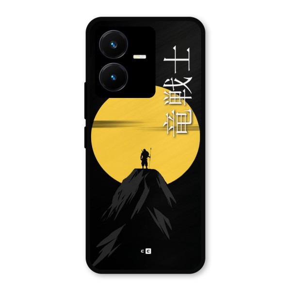 Night Warrior Metal Back Case for Vivo Y22
