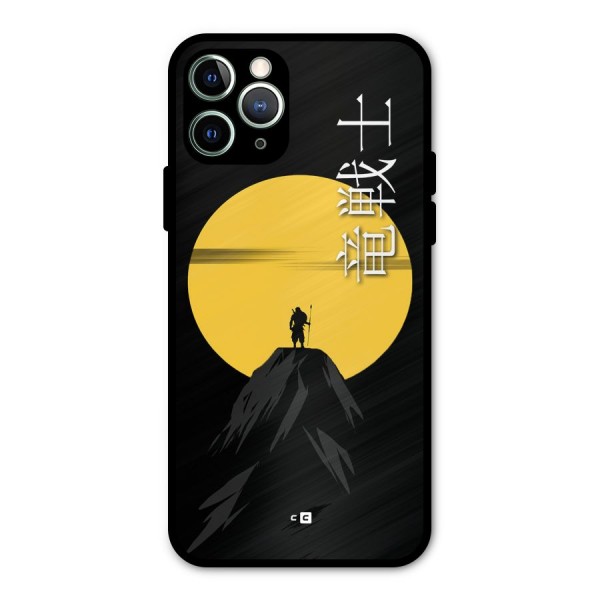 Night Warrior Metal Back Case for iPhone 11 Pro Max