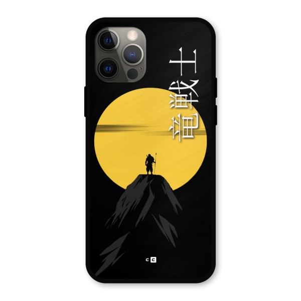Night Warrior Metal Back Case for iPhone 12 Pro
