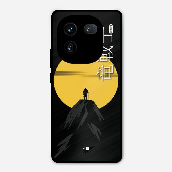 Night Warrior Metal Back Case for iQOO 12