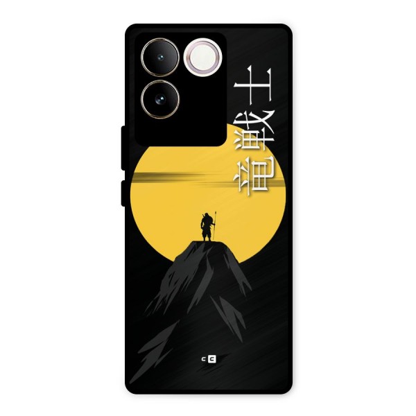 Night Warrior Metal Back Case for iQOO Z7 Pro