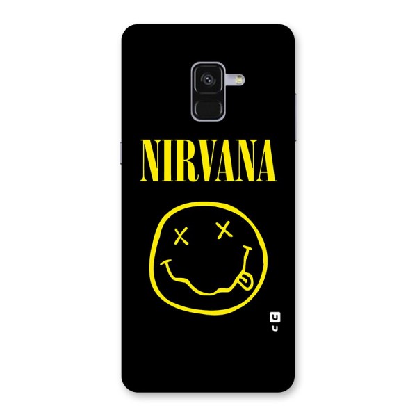 Nirvana Smiley Back Case for Galaxy A8 Plus