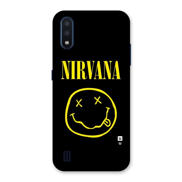 Nirvana Smiley Back Case for Galaxy M01