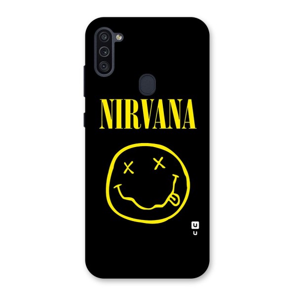 Nirvana Smiley Back Case for Galaxy M11