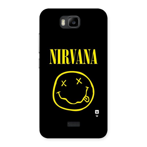 Nirvana Smiley Back Case for Honor Bee