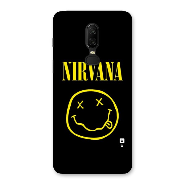 Nirvana Smiley Back Case for OnePlus 6