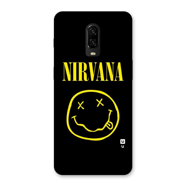 Nirvana Smiley Back Case for OnePlus 6T